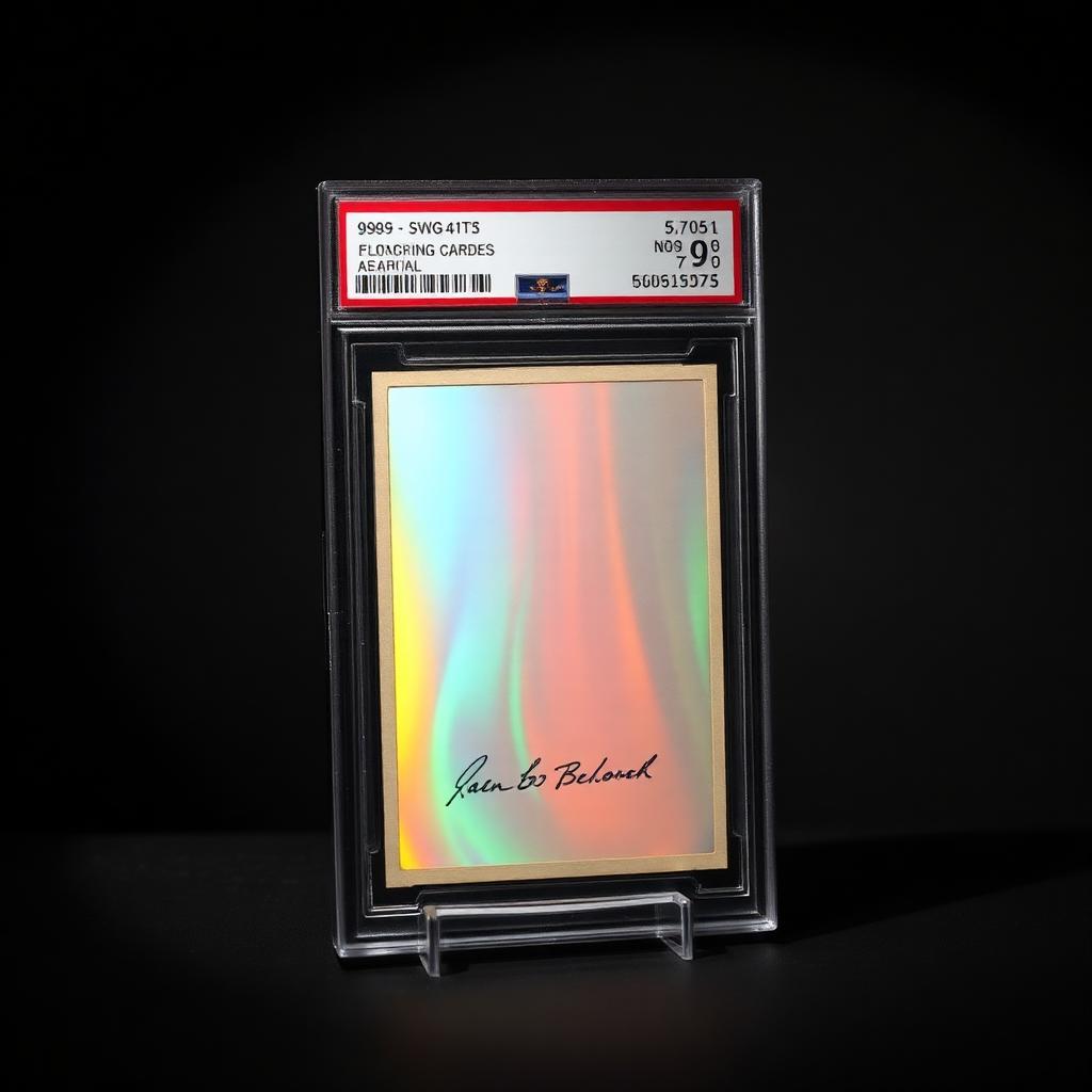 First Edition Holographic, PSA 10 by Anonymous consignor