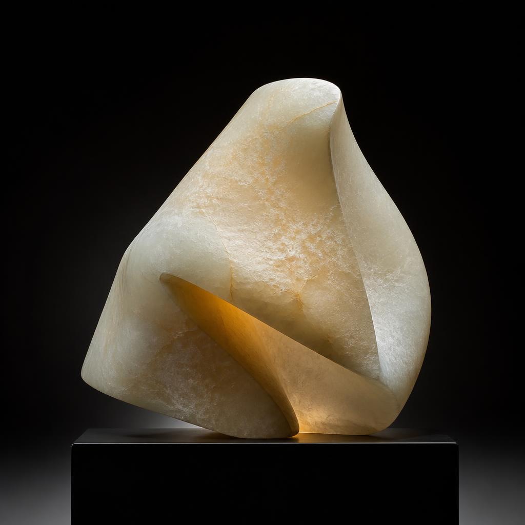 Fold (Alabaster VI) by Tomás Reyes